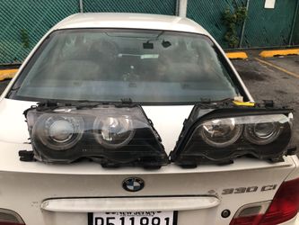 Bmw 3 series headlights