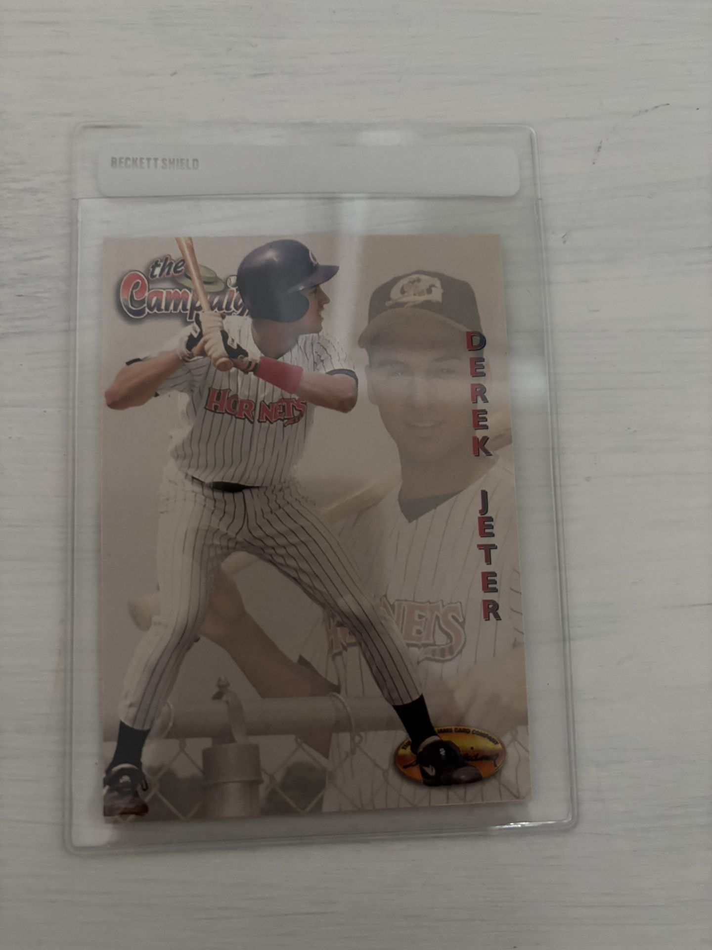 Derek Jeter Yankees Minor League Baseball Card