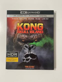 Kong Skull Island 4K Ultra HD Blu Ray blu-ray
