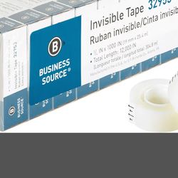 Business Source BSN32953 Invisible Tape Pack of 12