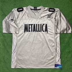 Vintage Metallica Football Jersey XX-Large Preowned