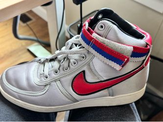 Rare Silver Nine High Tops (2002) Size 8.5