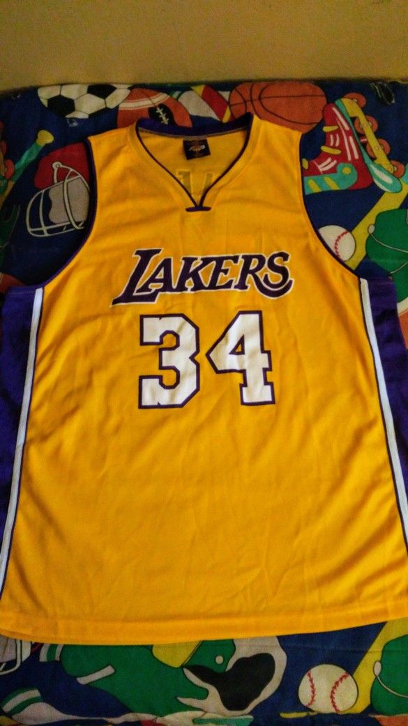 LAKERS JERSEY SIZE MEDIUM ADULT 