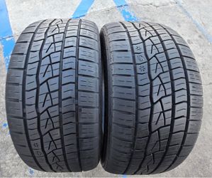 2 USED TIRES CONTINENTAL 215/45/17