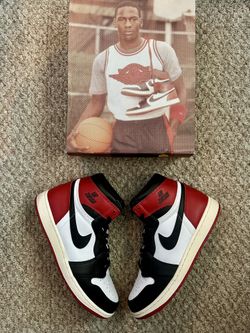 Nike Jordan 1 Reimagined “Black toe OG” Size 10 ❤️‍🔥 Worn 1x‼️