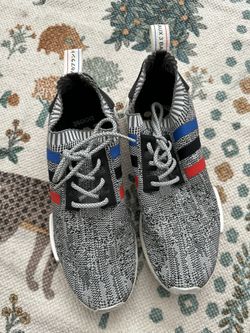 Gray Adidas NMD Running Shoe