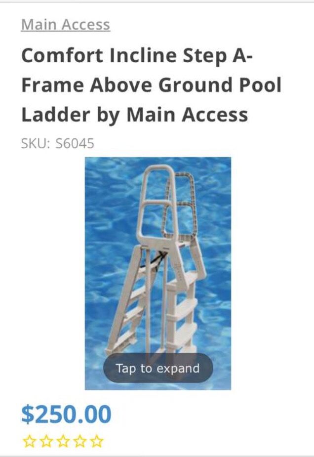 Pool ladder