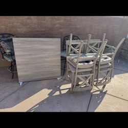 Kitchen table and chair set