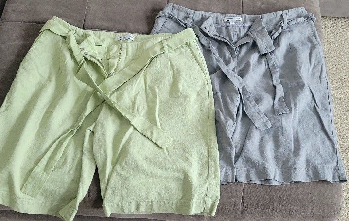 PENDLETON Women's Linen Shorts Size 10