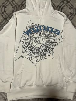 Sp5der x Gunna Wunna Spiderweb Hoodie 'White'