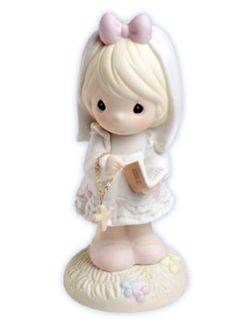 Precious Moments, This Day Has Been Made in Heaven, Bisque Porcelain Figurine