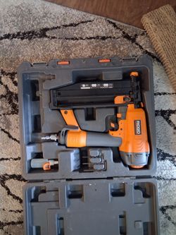 Rigged nail gun