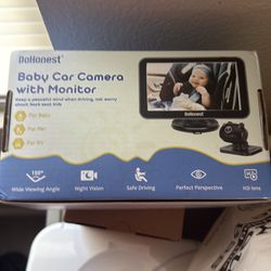Baby Car Camera w./ Monitor
