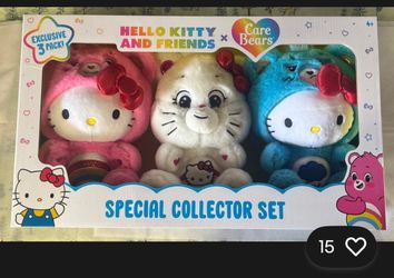 Hello Kitty And Friends X Care Bears NEw
