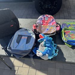Assortment Of Backpacks 