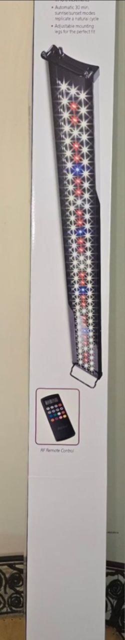 Aqueon LED OptiBright Plus + Light Fixtures 48-54 Inches REMOTE CONTROL LAMPARA PECERA NUEVA
