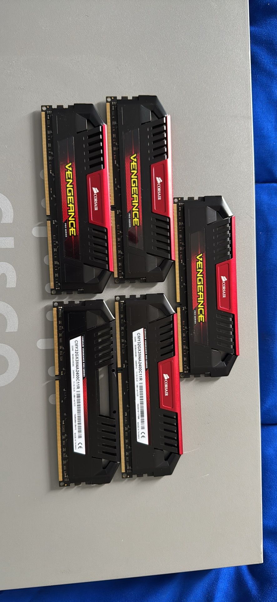 Corsair Vengeance Pro DDR3 8GB RAM – 2400MHz (Set of 5)