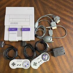 Original Super Nintendo US Edition 
