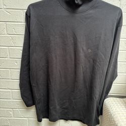 Eddie Bauer Women’s NWT Black Relaxed Neck Turtleneck Size L