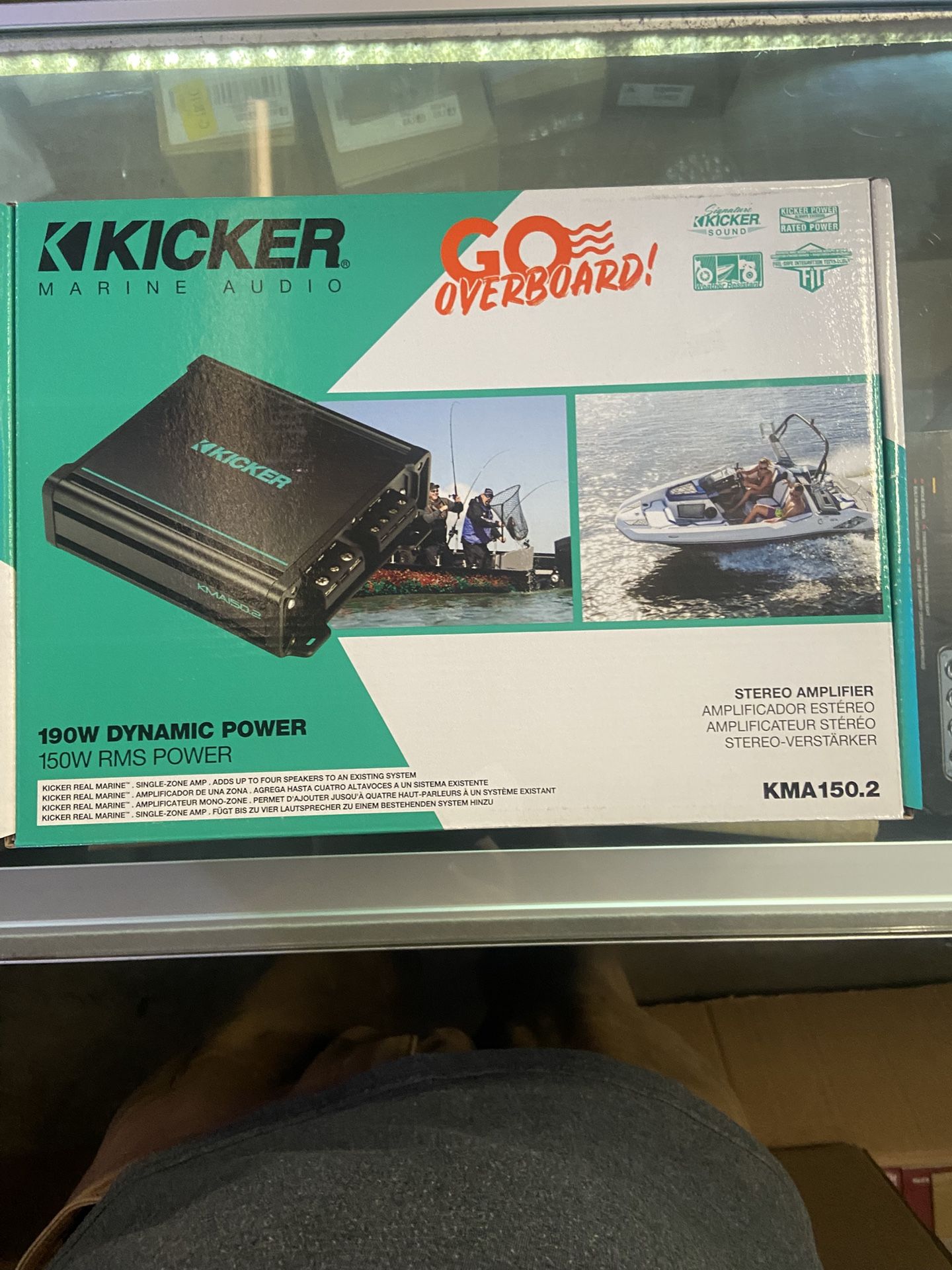 Kicker KMA 150.2 190W Dynamic Power Stereo Amplifier