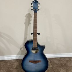 Ibanez Acoustic Electric Blue