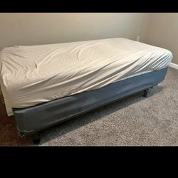 Twin Bed (Mattress, Boxspring, Bedframe)