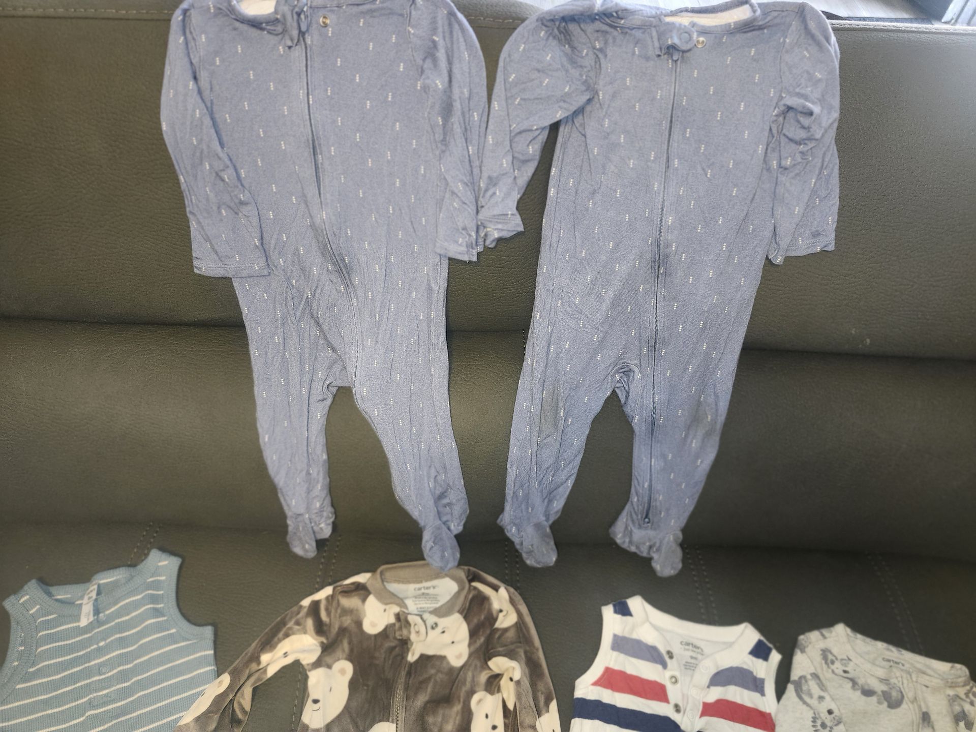 Lot Of 6 BABY Boy CARTER'S Sets SIZE 9 MONTHS