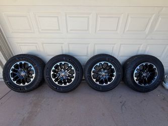 Toyota wheels and tires fits thunder and sequoia