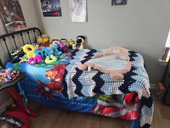 Twin Bed Matress and Frame
