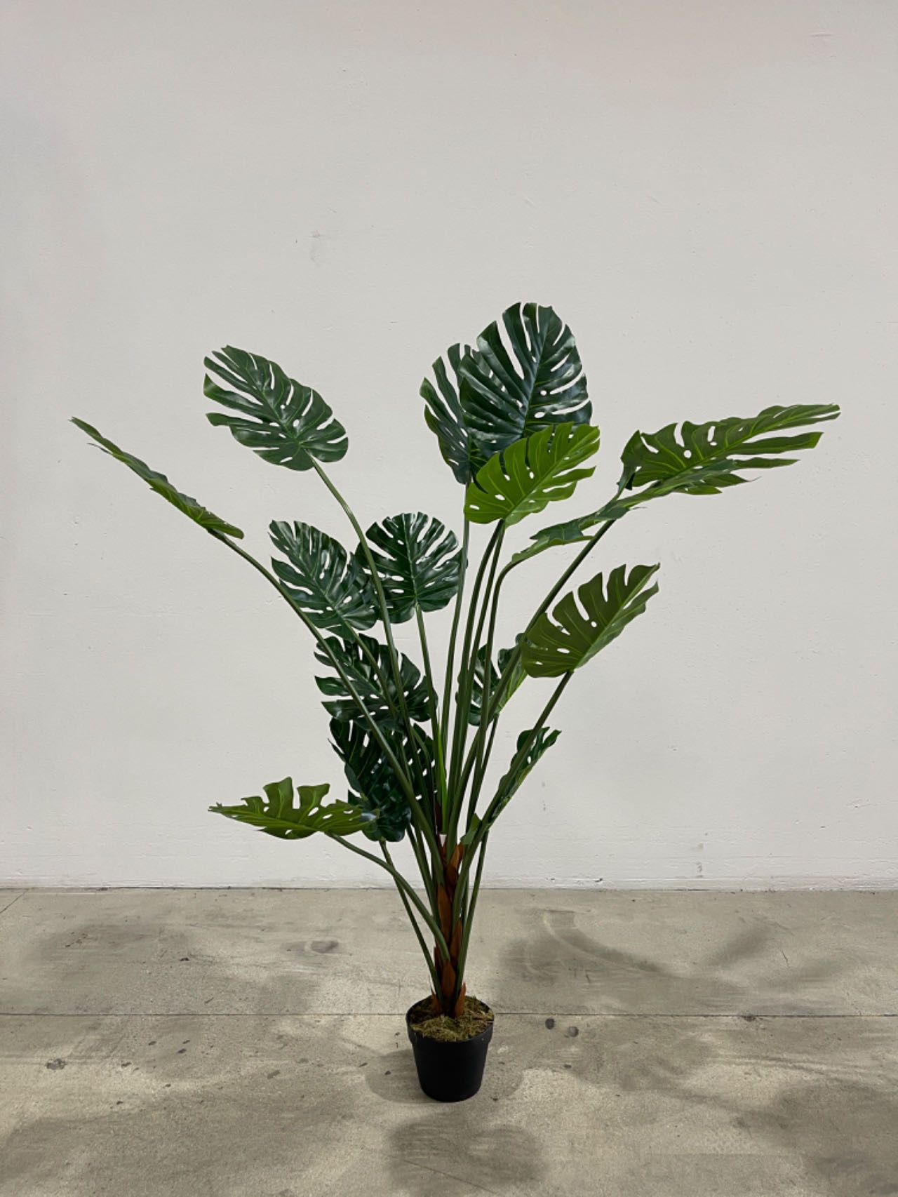 Artificial Monstera Plant 5.3FT Tall Fake Swiss Cheese Potted Faux Tropical Floor Plants