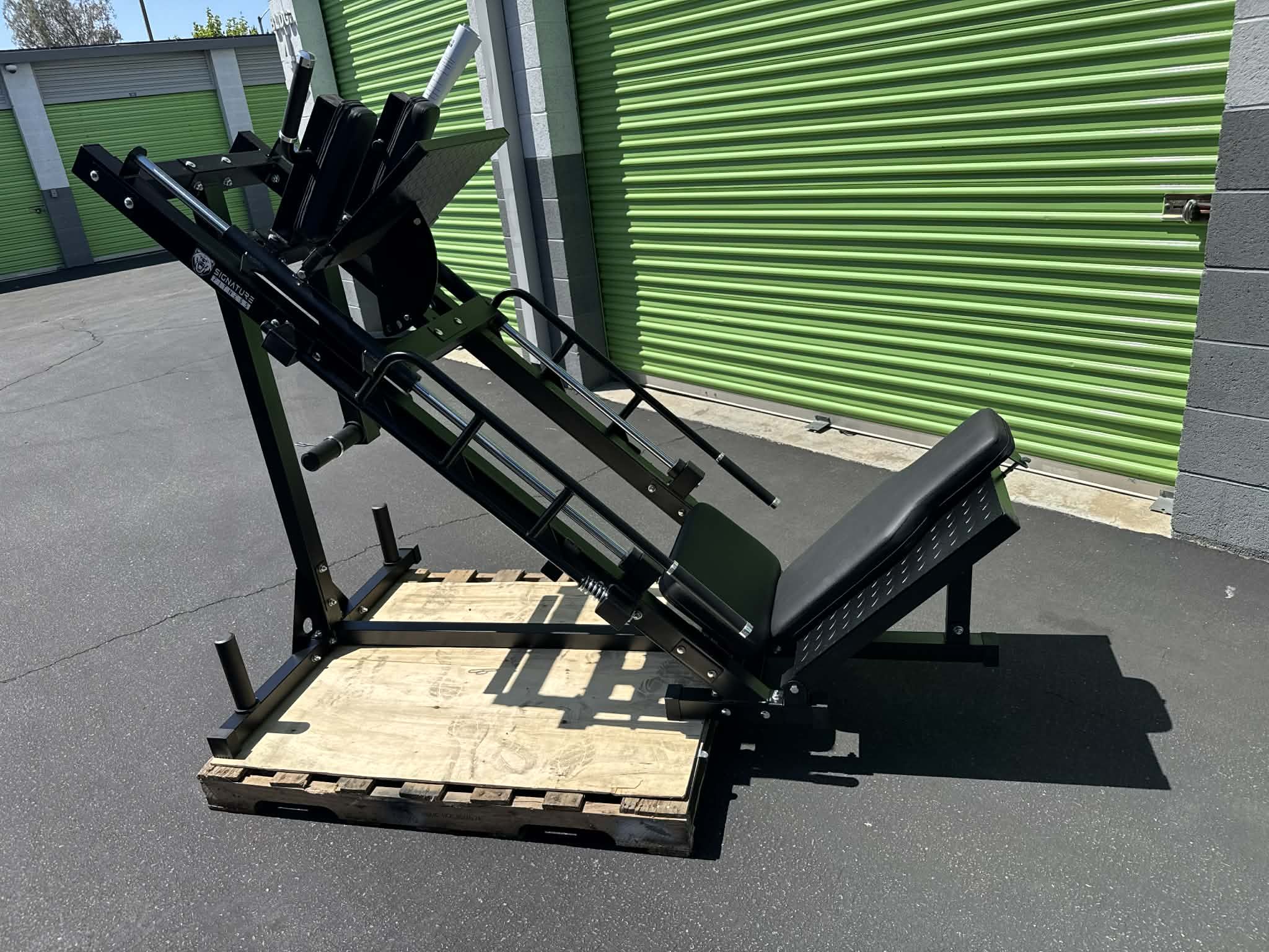 NEW LEG PRESS HACK SQUAT EXERCISE MACHINE NEW IN BOX - FREE DELIVERY