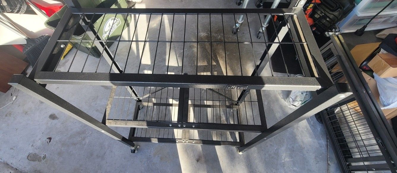 ORigami 3 Tier Foldable Metal Shelving Rak