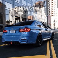 K STYLE CARBON FIBER REAR DIFFUSER W/ INTEGRATED F1 BRAKE LIGHT - F80 M3 | F82 / F83 M4