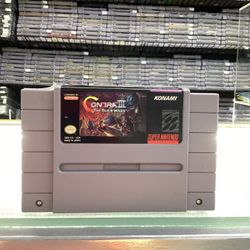 Contra III The Alien Wars SNES