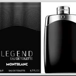MontBlanc Legend by Mont Blanc Eau De Toilette Spray (unboxed) 6.7 oz for Men. Fresh fougere fragrance. Crafted by Olivier Pescheux in April 2011. Inf