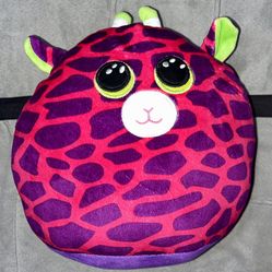 Ty Squish-a-Boo 8-inch Gilbert Giraffe - PERFECT CONDITION