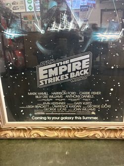 Star Wars The Empire Strikes Back Framed Poster