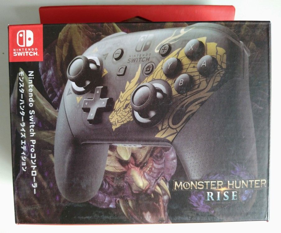 Nintendo switch pro controller Monster hunter rise