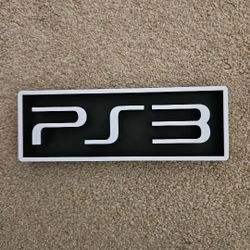 PS3 Play Station 3 Collectors Movie  Business Display Logo Quality Sign 