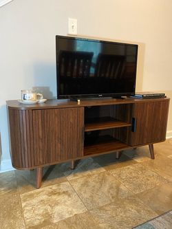 Brand New Mid-Century Modern TV Stand Media Console