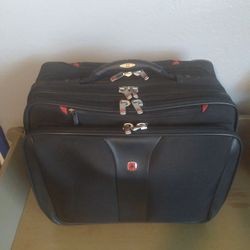 Wenger Swiss Gear Rolling Luggage Retractable Handle 17" Laptop Bag Patriot