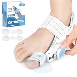 Bunion Corrector for Women Men: Adjustable Big Toe Splint for Bunions Relief Big Toe Straightener Orthopedic Bunion Fix for Hallux Valgus Correction T