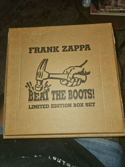Frank Zappa Beat the Boots Limited Edition Box Set (cassettes)