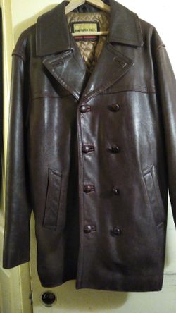 American Base Men's leather jacket Size L/XL