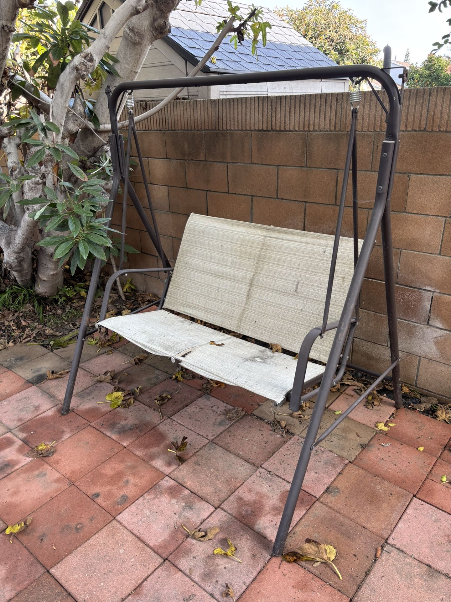 Free Patio Swing