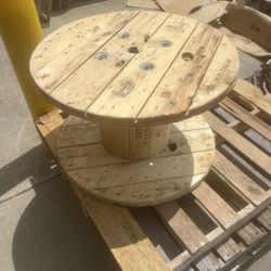 Wooden Spools 