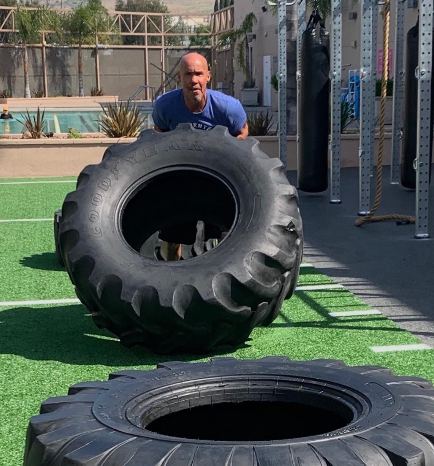 CrossFit Tractor Tires for fitness training!