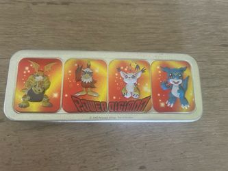 Power Digimon 2000 Collectible Tin Case