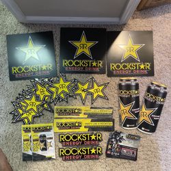 NEW (100+) Rockstar Energy Decals Stickers LOT Official Authentic Merchandise