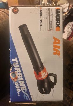 WORX AIR Turbine 400 CFM Electric Leaf Blower